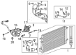 Chevy Spark EV A/C Compressor Diagram - 95409044