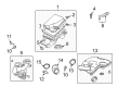 2009 Chevy Malibu Air Intake Coupling Diagram - 25842351