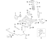 2014 Chevy Camaro Sway Bar Link Diagram - 22900200