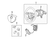 Pontiac GTO Steering Wheel Diagram - 92148389