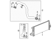 Buick Regal TourX Intercooler Diagram - 84208078