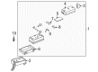 2004 Cadillac Seville Fuse Box Diagram - 25742969