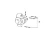 2006 Pontiac Solstice Alternator Diagram - 20833569