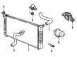 1990 Buick Electra Cooling Hose Diagram - 25535941