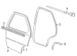 1996 Pontiac Sunfire Weather Strip Diagram - 22611797