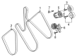 2022 Chevy Silverado 2500 HD Timing Chain Tensioner Diagram - 12700588