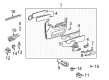 Chevy Uplander Weather Strip Diagram - 15238491