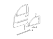 2008 Cadillac DTS Door Moldings Diagram - 22760267