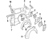 Buick Somerset Fuel Filler Housing Diagram - 20619541