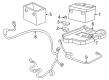 1995 Chevy Blazer Battery Cable Diagram - 12157339