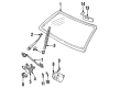 1992 GMC C1500 Suburban Wiper Blade Diagram - 22110431