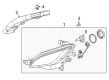 2012 Chevy Sonic Fog Light Diagram - 96830994