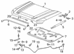 2022 Chevy Silverado 1500 Lift Support Diagram - 84447696