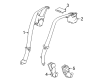 Buick Regal Sportback Seat Belt Diagram - 19366924