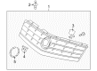 2007 Cadillac XLR Emblem Diagram - 10334202