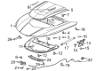 Saturn Body Mount Hole Plug Diagram - 13500936