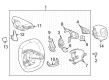 2024 Chevy Corvette Steering Wheel Diagram - 86547560