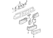 1987 Pontiac Grand Am Tail Light Diagram - 16501847