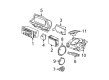 2002 Saturn L100 Car Speakers Diagram - 15924883