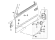 1999 Cadillac Escalade Side View Mirrors Diagram - 12375550