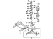 2000 Cadillac Catera Control Arm Bushing Diagram - 9156605