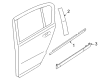 2008 Saturn Astra Weather Strip Diagram - 24468036