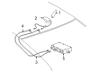 2009 Cadillac CTS Antenna Cable Diagram - 22817066