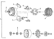 1986 Oldsmobile Cutlass Ciera Alternator Brush Diagram - 1988986