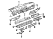 1986 Pontiac 6000 Speedometer Diagram - 10098604