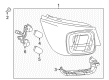 Chevy Malibu Tail Light Diagram - 23294319