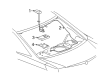 2005 Cadillac CTS Antenna Cable Diagram - 25706700