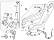 Chevy Silverado 2500 HD Power Steering Hose Diagram - 84032007