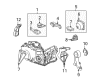 Saturn L200 Motor And Transmission Mount Diagram - 9127295