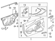 2016 Chevy Camaro Door Handle Diagram - 84602267