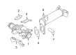 2010 GMC Savana 2500 EGR Valve Diagram - 98025781