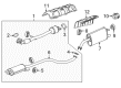 2014 Chevy Spark Exhaust Heat Shield Diagram - 96819230