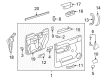 GMC Sierra 3500 HD Window Regulator Diagram - 20914715