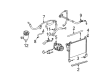 Chevy Trailblazer EXT A/C Hose Diagram - 15113349