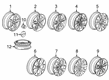 2022 Chevy Malibu Spare Wheel Diagram - 84711517