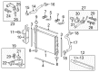 2004 GMC Envoy XUV Coolant Reservoir Cap Diagram - 15042975