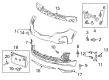 Chevy Equinox Bumper Diagram - 84554617