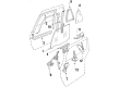 1988 Oldsmobile Delta 88 Window Channel Diagram - 20699100