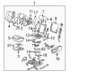 2005 Cadillac Escalade ESV Seat Cushion Pad Diagram - 88941600