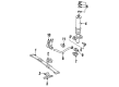 Oldsmobile 98 Coil Springs Diagram - 1631142