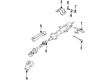 1999 Pontiac Firebird Rack and Pinion Boot Diagram - 10230317