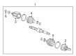 2022 Chevy Bolt EUV Axle Shaft Diagram - 42759672