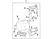 1999 Chevy Prizm Heater Core Diagram - 94857963