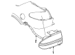 Saturn SL2 Tail Light Diagram - 21095163