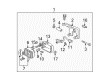 1993 GMC C3500 Forward Light Harness Connector Diagram - 16512141