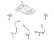 2009 Pontiac Vibe Oxygen Sensor Diagram - 88975496